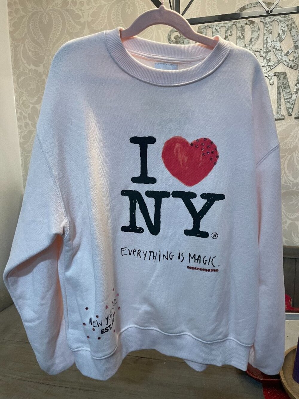 🌸 Adorable ZARA Girls Sweatshirt – Size 13-14 🌸